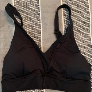 Zyia black adjustable mesh bra